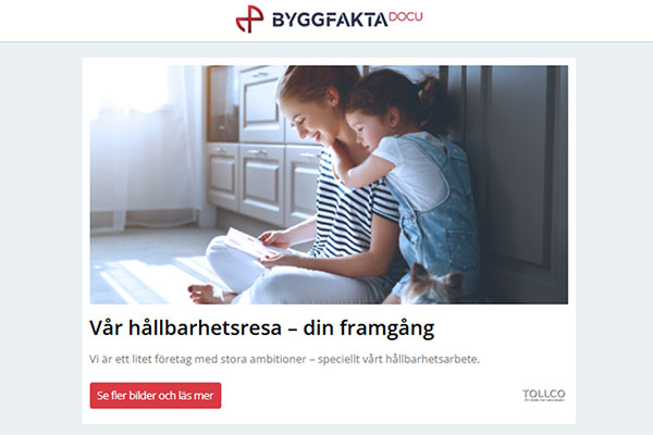 Vår hållbarhetsresa – din framgång | Optimala val görs vid tidig involvering | Fastighetsenergi 2025 | Smarta förvaringslösningar inomhus | Lister för indirekt belysning