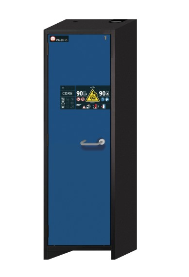 Batteriskåp ION-CORE-90, modell IO90.195.060.CC.WDC för laddning, med 4x hyllor, 1x uttagslist, 1x bottentråg