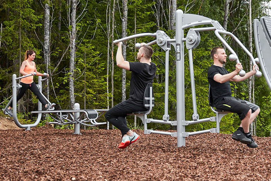 Gymutrustning för utomhusbruk