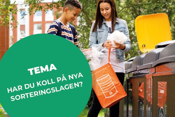 HAR DU KOLL PÅ DEN NYA SORTERINGSLAGEN?