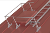 Skyddsräcken för tak: Skyddsräcke höjd 500 mm